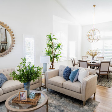 Coastal Home Remodel Including Basement