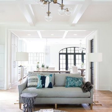 Modern Family Room | Charlotte