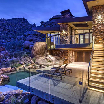 Arizona Desert Hillside House