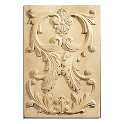Inviting Home Inc. - San Diego Door Panel, Cherry Wood, Pn13Ch/Pl7 - Wall Accents
