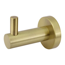 MEIR TIGER BRONZE ROUND ROBE HOOK SKU: MR03-R-BB - Bathroom Fixtures