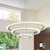 Thebe 40" 3-Tier WiFi-Enabled Tunable White Color-Changing LED Chandelier
