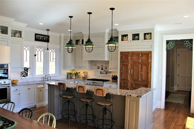 Inspiration for a craftsman kitchen remodel in Other