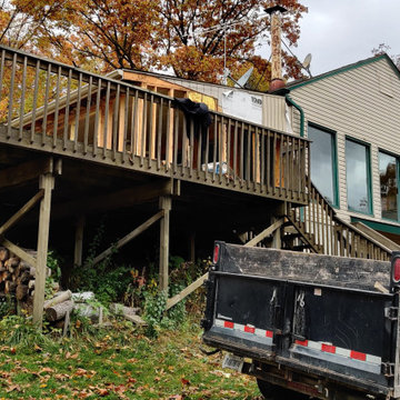 Two-Story Home Addition with Home Gym and Four Seasons Room