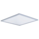 Maxim Lighting - Wafer LED 15" SQ 3000K Flush Mount - Wafer was designed for the discriminate consumer who wants the low profile look of recessed without the high cost.  Manufactured of die cast aluminum, Wafer brings ultimate heat dissipation to its edge lit technology.  Edge lighting gives very even light distribution while dispersing heat over a larger area.  The result of this is longer LED life and better light diffusion.