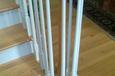 Staircase - traditional staircase idea in Providence