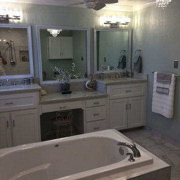 Unique tub/shower combo