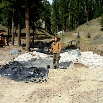 Mountain Pondless Waterfalls in Leavenworth, WA
