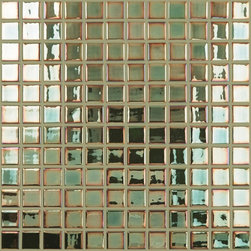 indulgence mosaic collection: gold jade - Tile