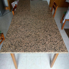 rimodernare tavolo granito