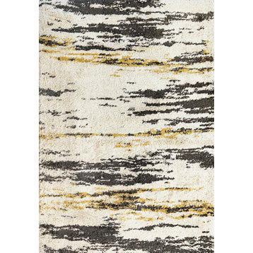 Dynamic Rugs Abyss Polypropylene Machine-Made Area Rug, 5x7