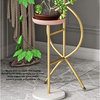 Multi-Layer Indoor Iron Flower Stand for Indoor Porch, Balcony, Gold