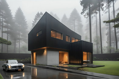 Photo of a modern home.