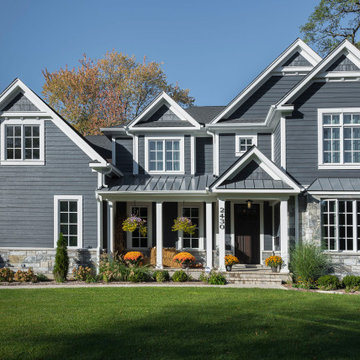Beautiful Modern Home Front View