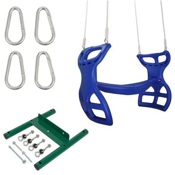 Swing Set Stuff Glider with Rope Kit Blue