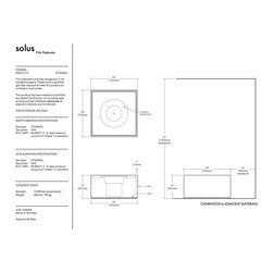 Solus Fire Pit Spec - FireBox, Manual Start, Ethanol - Fire Pits