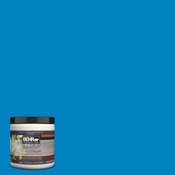 Behr Premium Plus Ultra Caribbean Blue Interior/Exterior Paint Sample - Paint