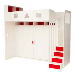 Custom Murphy Loft Bed - Murphy Beds