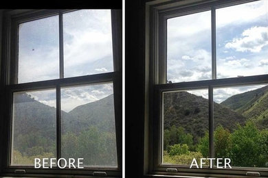 Before & After Window Cleaning in Sharon, CT