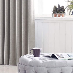 Window Drapery Finishes and Custom Wave Fold - Drapery Fabric