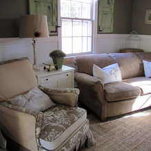 Chair and sofa