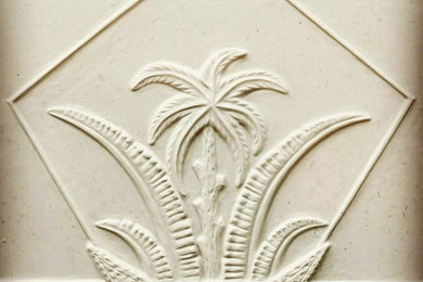 Deco Palm Relief