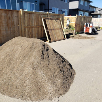 Synthetic Artificial Turf Grass Dog Yard Transformations Lethbridge 2020