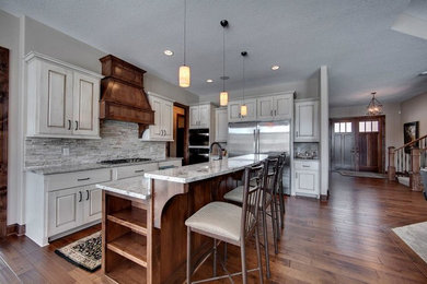 Elegant kitchen photo in Minneapolis