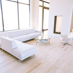 Bleached Southern Pecan hardwood flooring. - Wood Flooring