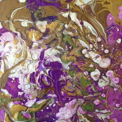 Ode to Summer Purple - Paintings