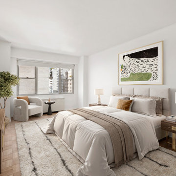 Virtual Staging Examples - CB2 + West Elm Style