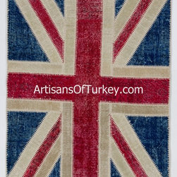 Patchwork style Up-cycled Handmade Rugs - Products
