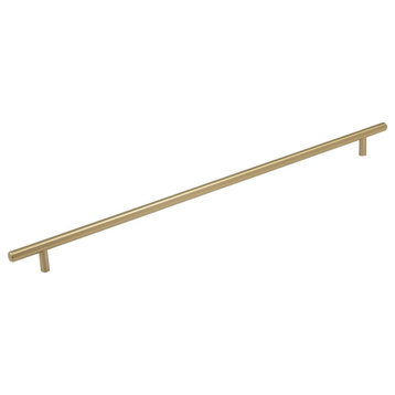 Bar Pull Gold Champagne / Brushed Bronze Solid Stainless Steel, 18" X 22"