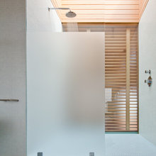 bathroom shower glass