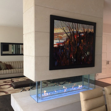 DaVinci Custom Fireplaces by Travis Industries
