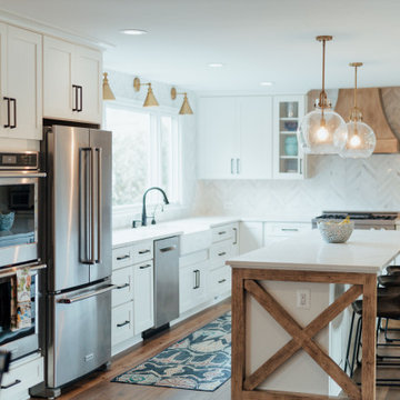 Farmhouse Style Kitchen Renovation Project - Great Falls, VA