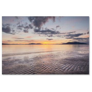 Alan Majchrowicz 'Samish Bay Sunset II' Canvas Art, 16x24
