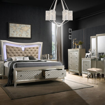 Venetian Bedroom Set with Vanity