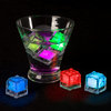 12 Light Up Ice Cubes for Drinks Color-Changing, Food-Grade LED Cube Lights
