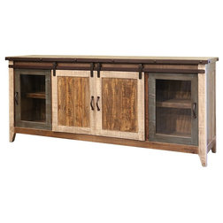 Rustic Entertainment Centers And Tv Stands by Crafters and Weavers