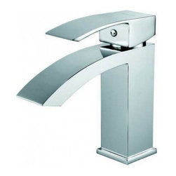 EVIVA BERINI SINGLE HANDLE BATHROOM SINK FAUCET CHROME FINISH - Bathroom Sink And Faucet Parts