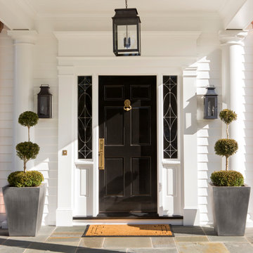 New Front Entrance with Bluestone Stoop