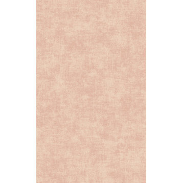 Concrete Plain Textured Wallpaper , Pink, Double Roll