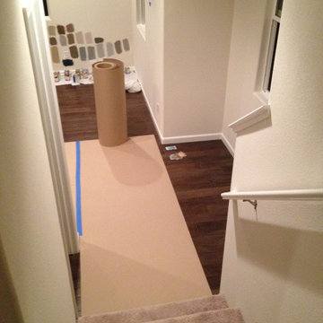 Hardwood Flooring and Stairs - Staple down over cork underlayment
