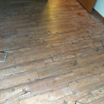 Tile Floor Installation