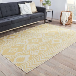 Jas: Boho/Bohemian Ikat Runner Area Rug - Home Decor