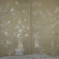 hand-painted Embroidery Wallpaper - Products