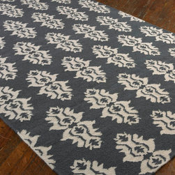 Spanish Trellis Area Rugs - Blue & Gray - Area Rugs