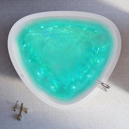 Solid Surface Air-Massage Bathtubs - Baths