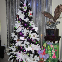 Customer Photos: Zebra Striped Christmas Tree - Christmas Trees